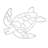 2D Sea Turtle Sign