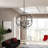 Puma 6 - Light Dimmable Globe Chandelier-32059547