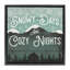 Cadre flottant Snowy Days And Cozy Nights, design par Jilly Jack Designs-887999445-887999446