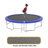 16FT Trampoline With Balance Bar  And  Basketball Hoop And Ball, ASTM Approved Reinforced Type Outdoor Trampoline With Enclosure Net-101115871