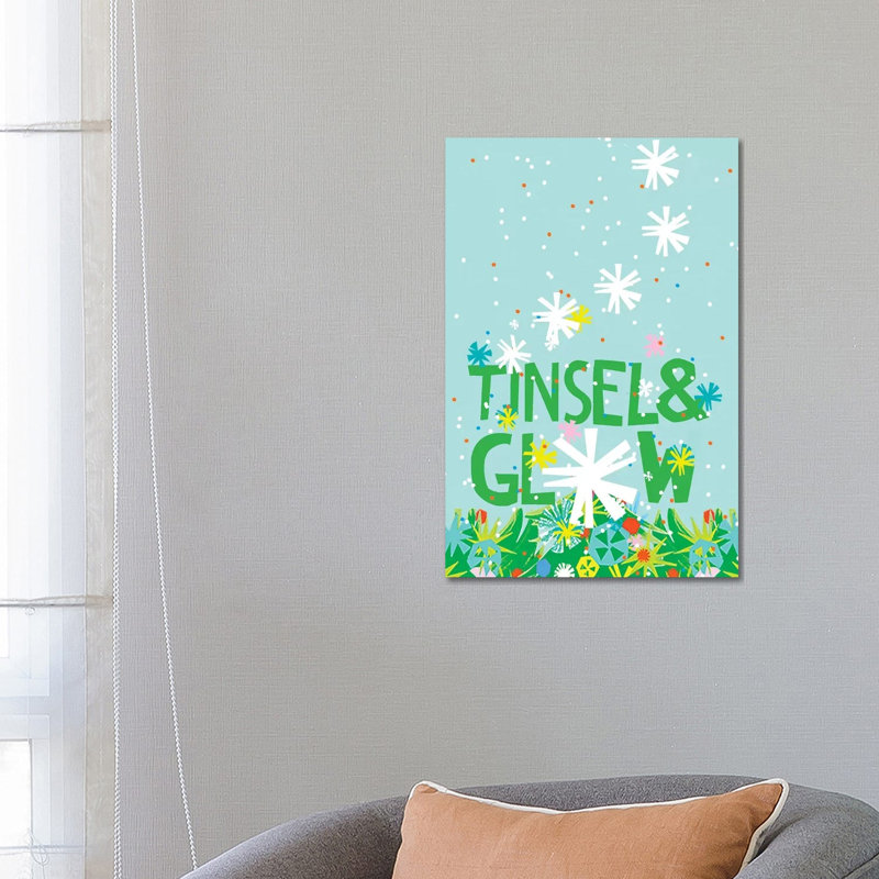 Merry And Bright Collection B by Blanckslate - Wrapped Canvas Gallery-Wrapped Canvas Giclée