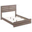 Ensemble de chambre avec grand lit 4 pièces Sili avec commode Sili, brun chêne, bronze foncé-114566213-114566212