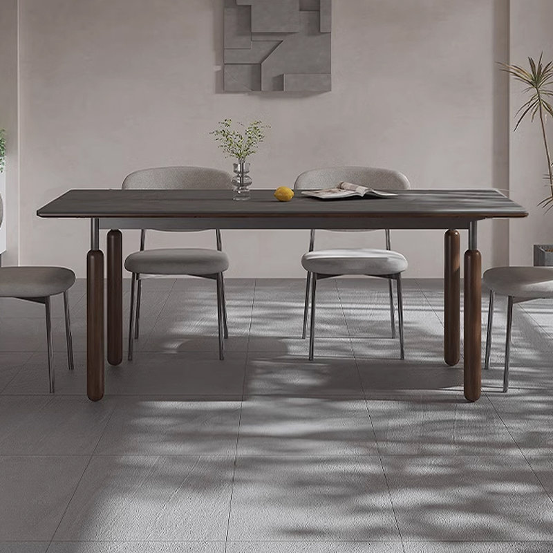 Table de salle à manger rectangulaire, H 29,53 po x L 70,87 po x l 31,5 po