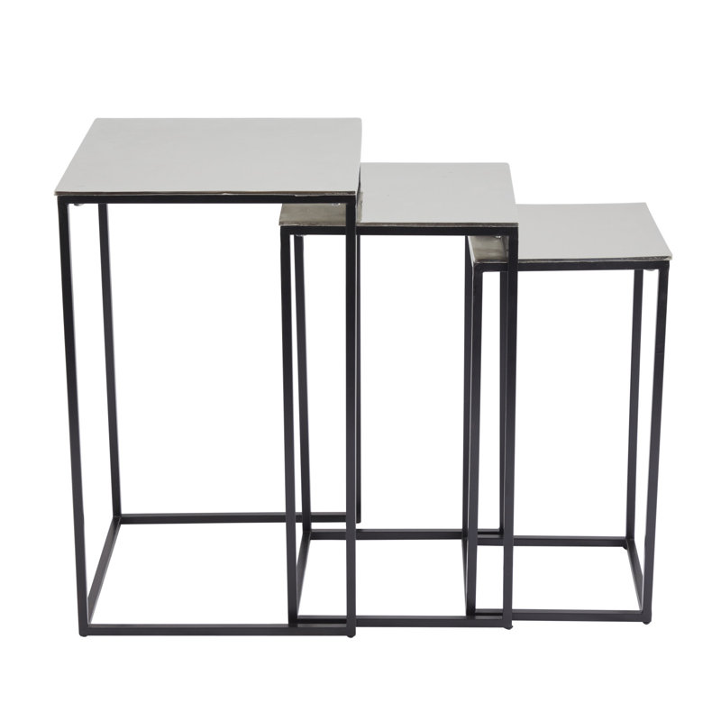 Ensemble de tables basses 3 pièces Alexas