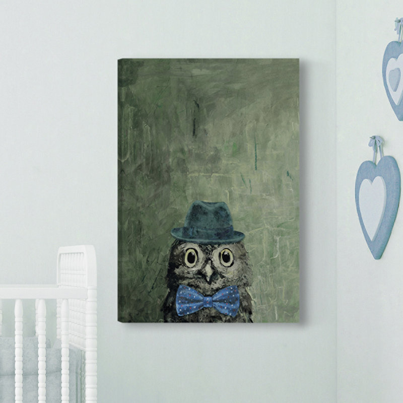 " Mister Owly ", 60" H x 40" W x 1.5" D