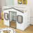 Gabriella-Frances Kids Loft Bed with Ladder-1187112113-1187112116