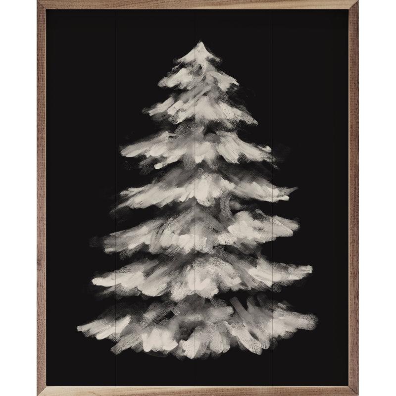 Moody Christmas 2 Tree par Emily Wood, H 40 po x l 32 po x P 1 po