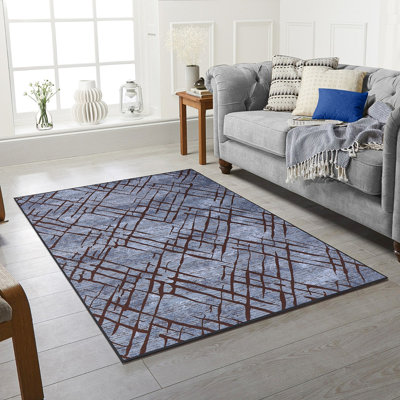 Nerbone Geometric Area Rug