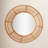 Raffaela Solid Wood Circle Wall Mirror-1891900882