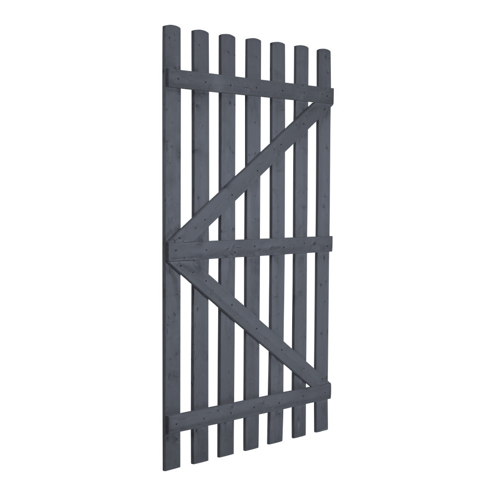150cm H x 90cm W Solid Wood Gate