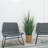 48'' Faux Foliage Grass in Wicker/Rattan Basket