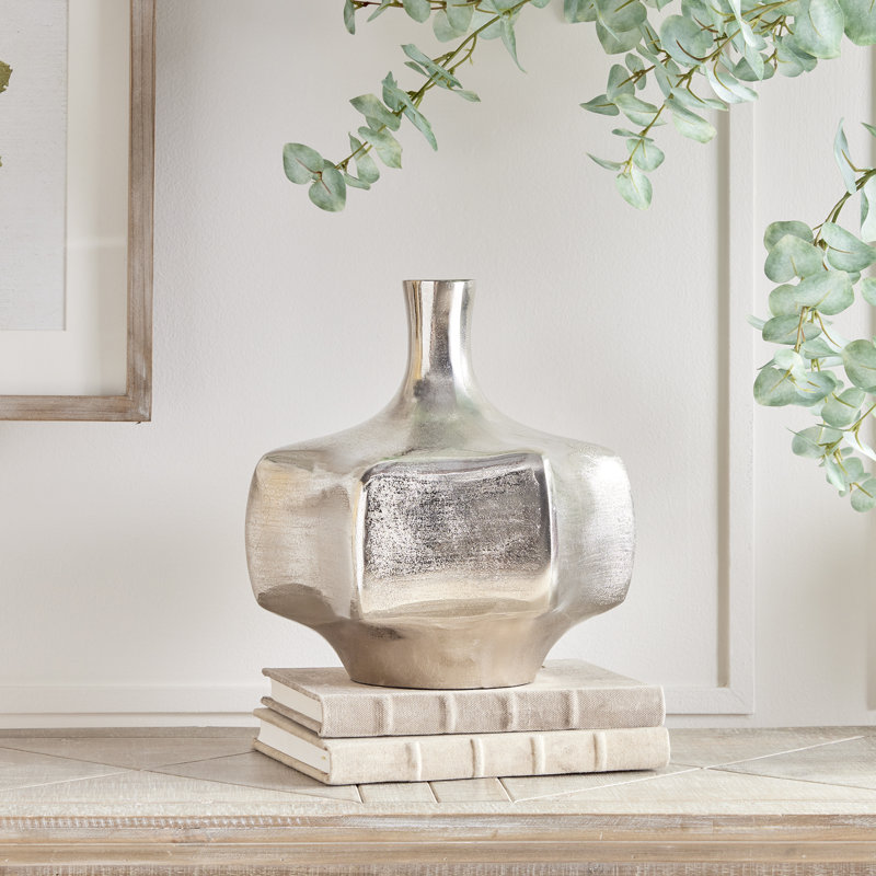 Vase de table Candelora, H 11,25 po x l 9,5 po x P 9,5 po
