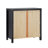 Eilisha Modern Arched Glass Accent Cabinet-123402943
