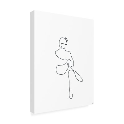 Reproduction de dessin sur toile Figurative Line