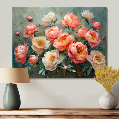 Dansereau - pivoines, impression d'art mural