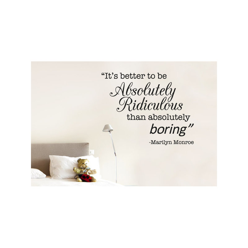 Non-Wall Damaging Wall Decal, Large, Black
