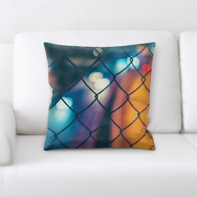 Coussin décoratif flou