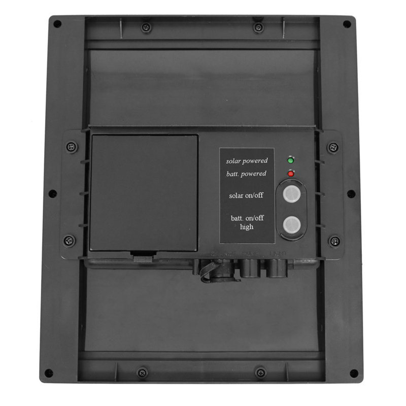 Pompe solaire 65 GPH pour fontaines extérieures avec bloc-batterie et élévateur de 47 po