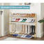 Range-chaussures en métal empilable à 2 niveaux pour placard, entrée, chambre à coucher, garage - Organisateur de rangement de chaussures durable pour 18 paires de chaussures-849559441