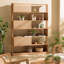 Cafferkey 150cm W Solid Wood Shelving Unit