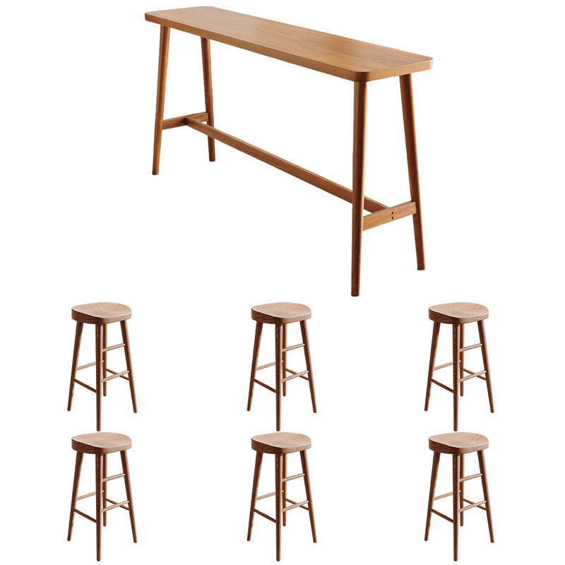 Tables et chaises de bar haut de gamme Home Home, H 39,3 po x L 78,7 po x l 17,7 po