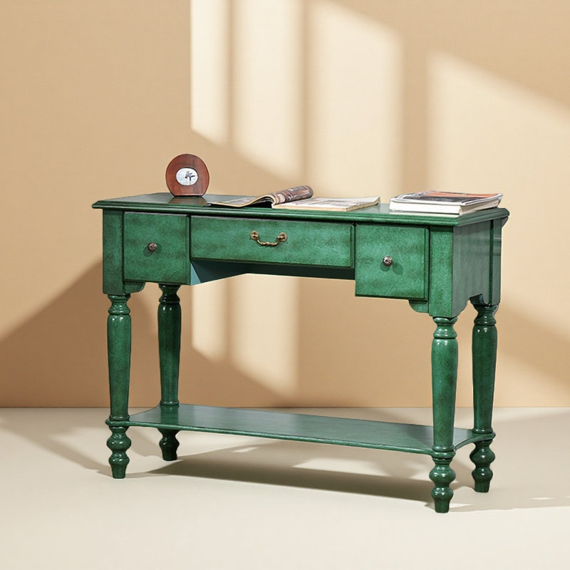 Graesyn Solid Wood Writing Desk