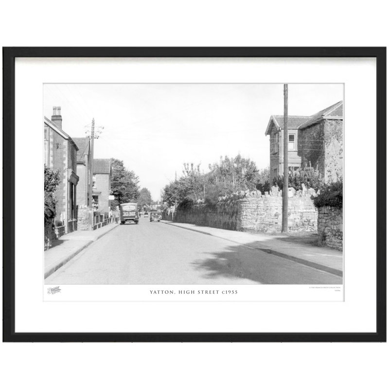 Yatton, High Street C1955 - Single Picture Frame Print, 40cm H X 50cm W x 2cm D