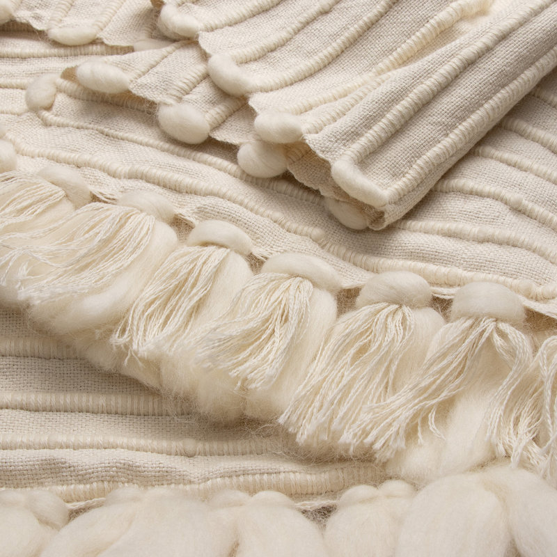 Alpaca Hand Woven Throw Blanket