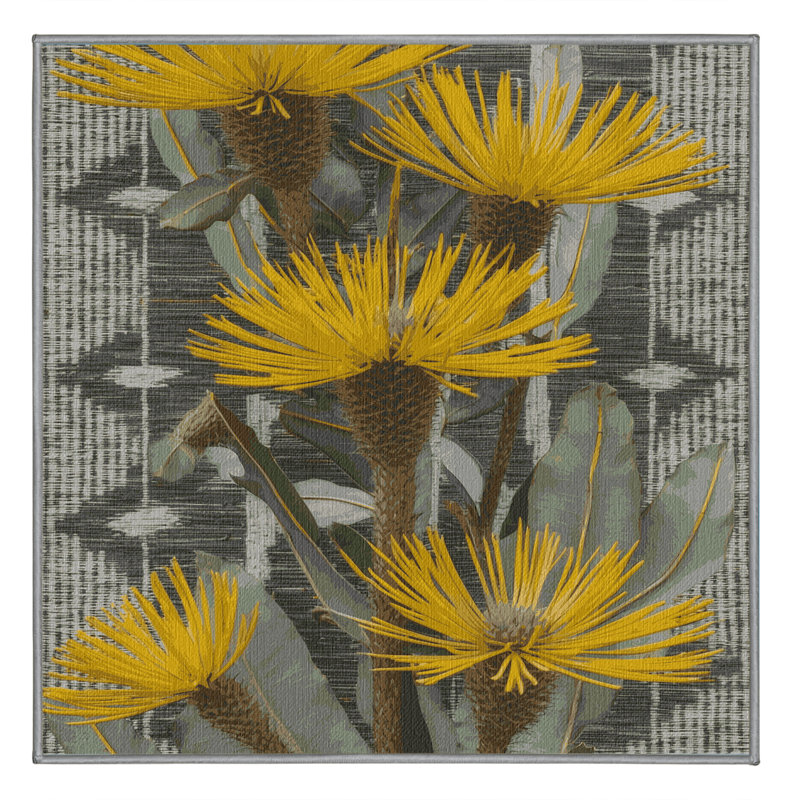  Tapis lavable Bringlebush Southwestern, Carré 6 pi