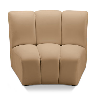 Dabir Velvet Slipper Chair