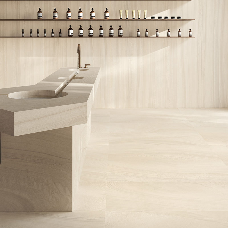 Pierre de Palerme beige 24 x 48, Beige