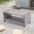 Asly Rectangular Plastic Outdoor Coffee Table-715671874