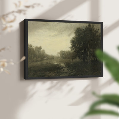 Paysages rétro-CD-XXV - reproduction encadrée