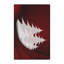Tapis de zone rouge greeting card-820051790