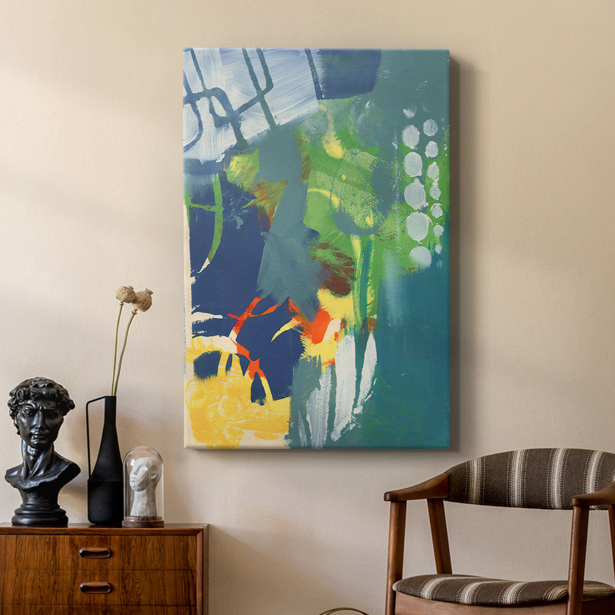Latitude Run® Tropical Graphics III -Custom Wrapped Gallery Cavas ...