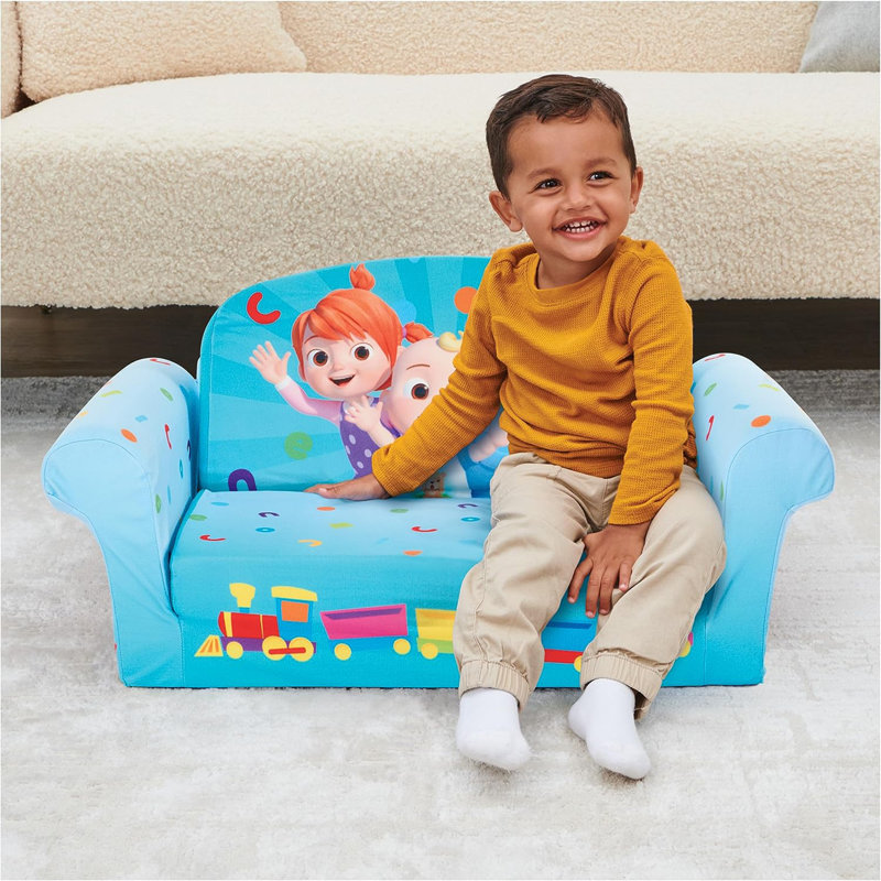 Canapé-lit Ebom Designs pour enfant 2-en-1, Cocomelon