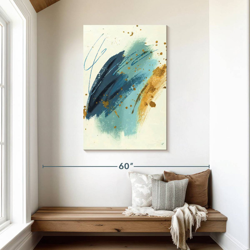 Avery Blue December, 45" H x 30" W