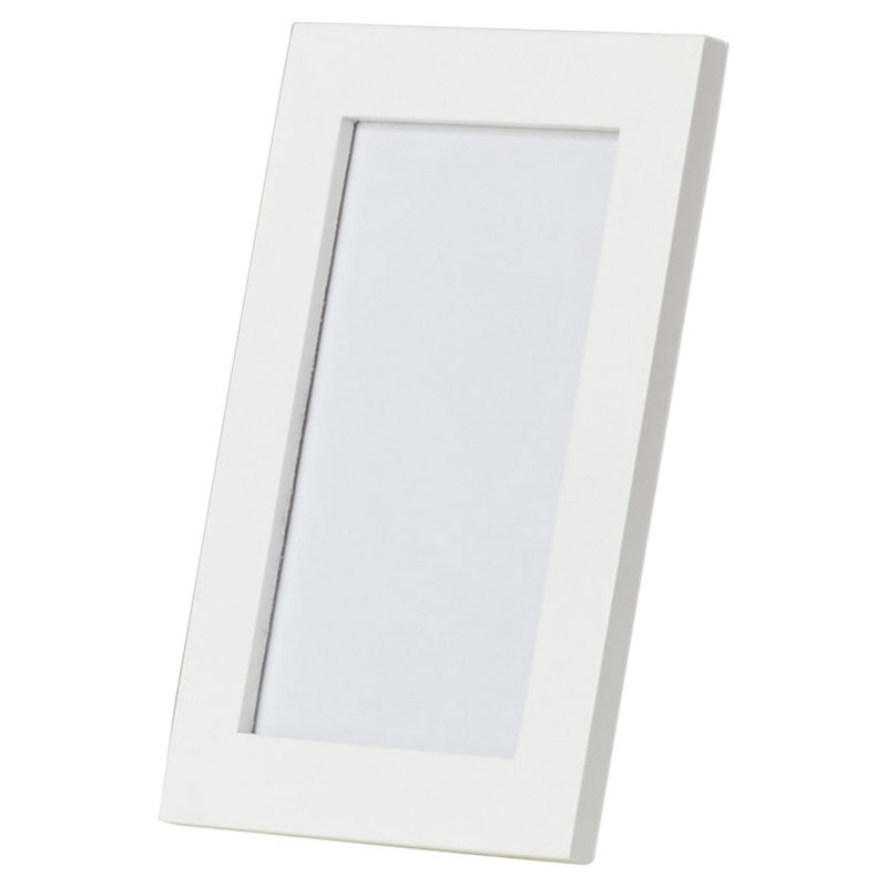 Cadre photo simple Ben Mat, 5 po x 7 po, Blanc