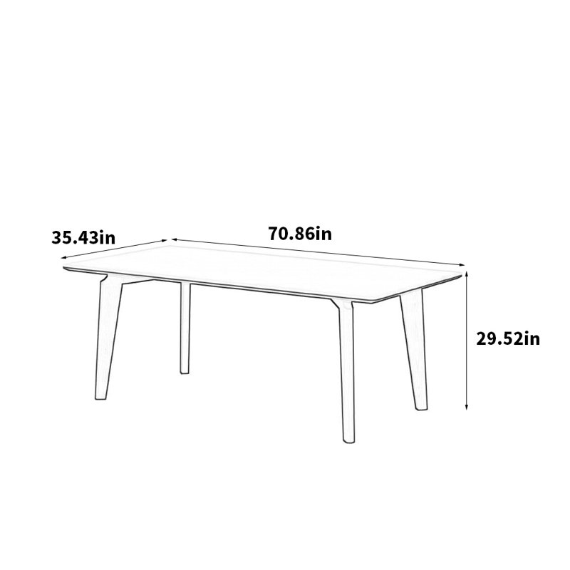 Mirabeau, 29.52"H x 70.86"L x 35.43"W