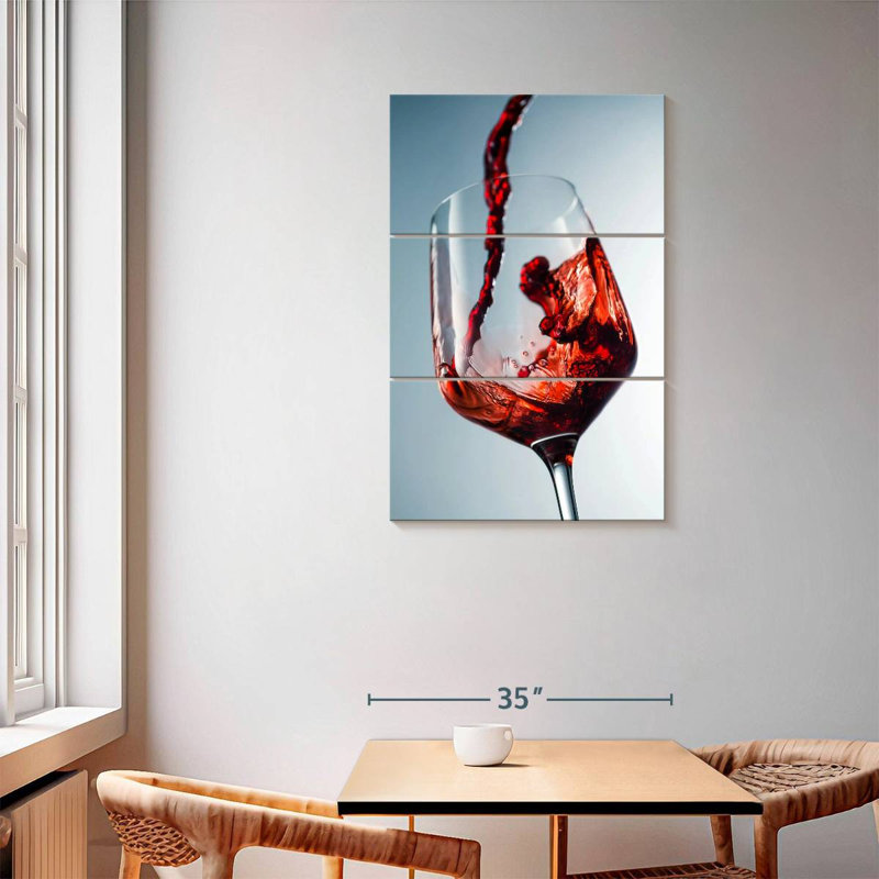 Yarlin pour le vin rouge, H 57 po x l 36 po
