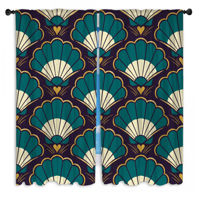 Rideaux de fenêtre Art Deco