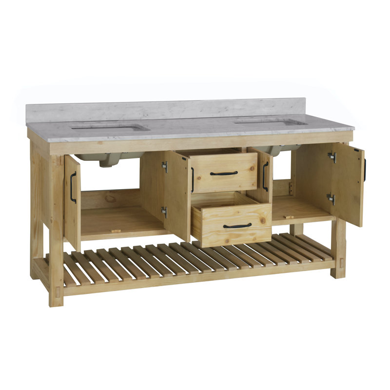 Ensemble de meuble-lavabo double 72 po Gola