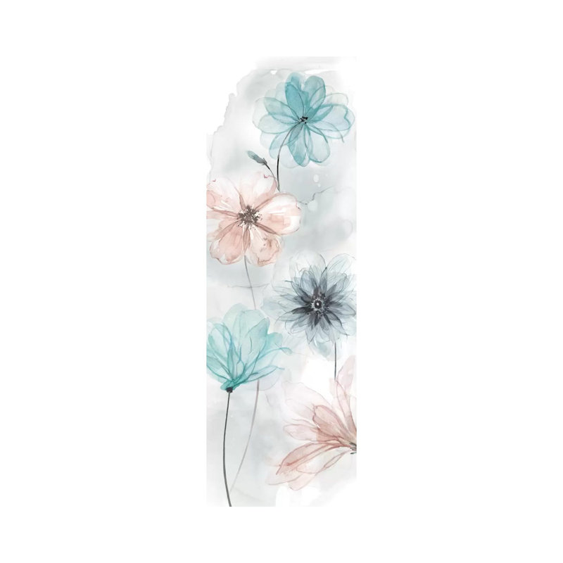 Transparent Rain II by Carol Robinson - Panoramic Print on Canvas, 30.48 cm H x 91.44 cm W x 1.91 cm D, Wrapped Canvas