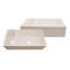 FarmhausQuatro 36" L x 20" W Double Basin Farmhouse/Apron Kitchen Sink-62320561