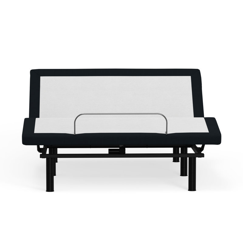 Lit double réglable zéro: massages à minuterie contrôlée, base de veilleuse à DEL avec éclairage ambiant: massage, option