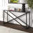 Calix Glass Top Console Table-99930470-50309257