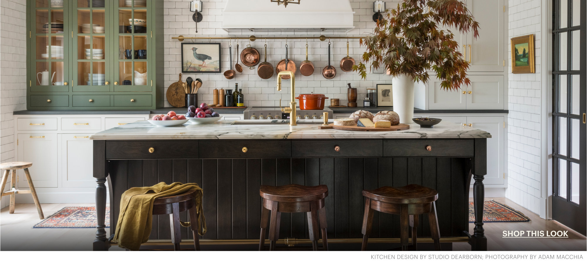 Kitchen design by Studio Dearborn, photography by Adam Macchia.