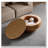 Round Wood Coffee Table With Storage-1190814527