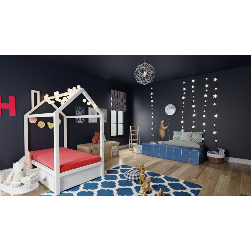 Matelas pour enfant 5 po Classic Red, Lit simple