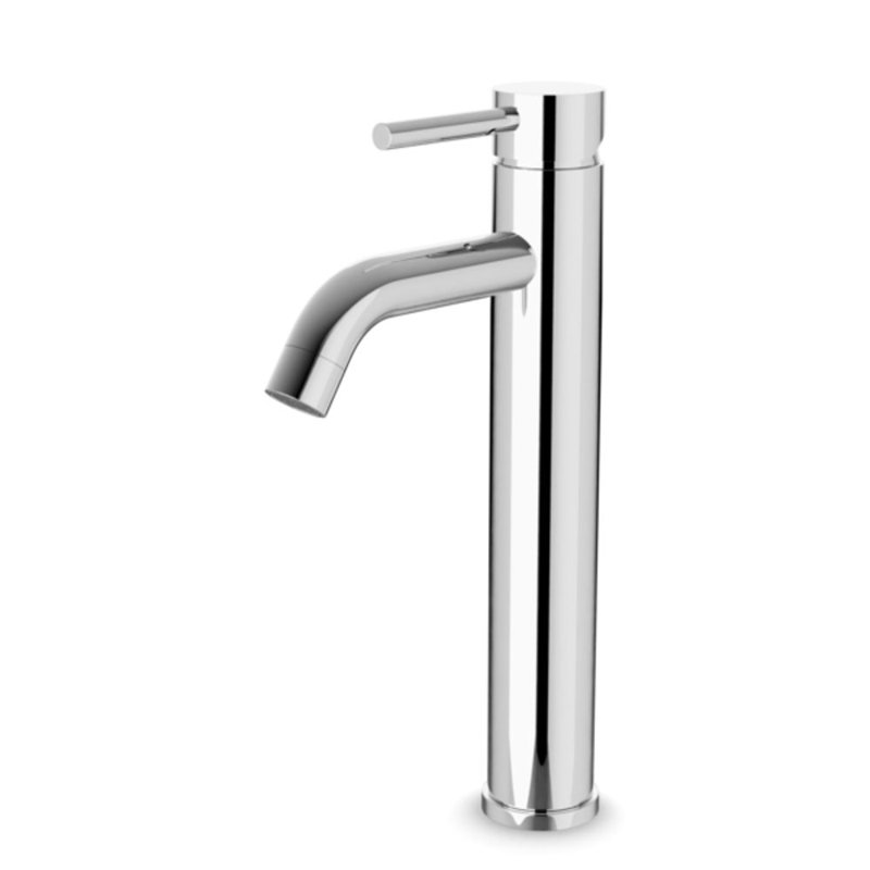 Robinet de lavabo vasque rond à un trou, Chrome